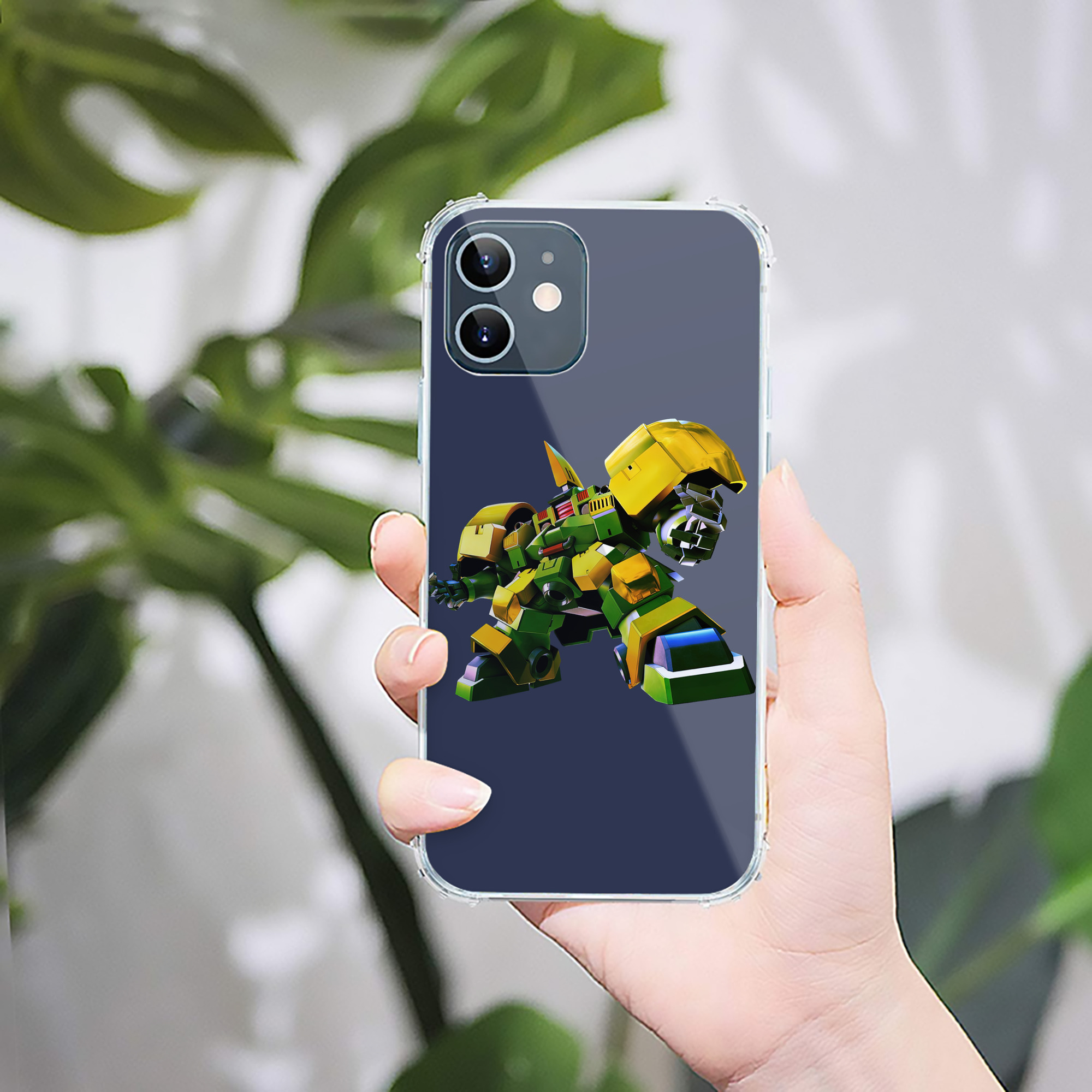 （画像用） 機動戦士ガンダム Mobile Suit Gundam 【iPhone 12シリーズ対応】透明スマホケース（クリアソフトケース）